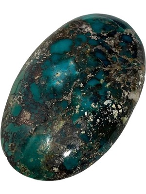 Hasyılmaz Doğal Iran Nişabur Firuze (Turkuaz) Taşı 74,3 Karat - 14,80 Gram T189