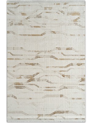 Atlas Halı Cinar CY04A Bej Modern Salon Halisi 160 x 230 cm
