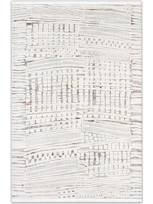 Atlas Halı Joli GJ10A Bej Modern Salon Halisi 80 x 150 cm