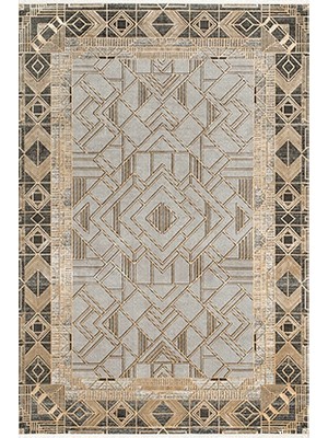 Royal Halı Bearny TD05A Bej Modern Salon Halisi 150 x 80 cm