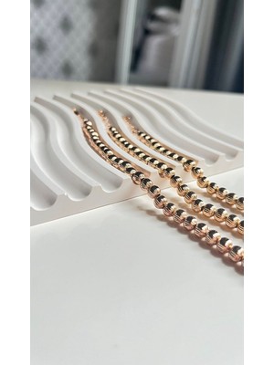 Rose Gold Top Detaylı Xuping Bileklik