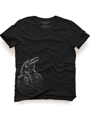 Tarrzzcom Unisex Tasarım Tshirt Kuzgun