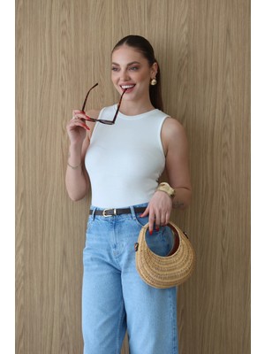 Roea Sıfır Kol Body Beyaz