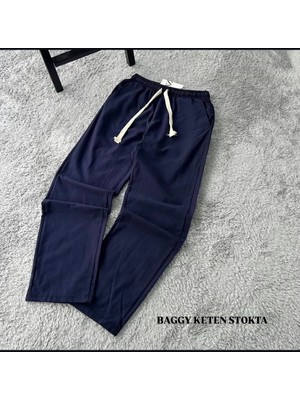 MHA Oversize Erkek Keten Pant