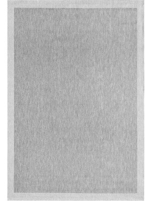 Veja Home Sisal Plus 1148 Gri Krem Düz Desenli Hasır Görünümlü Modern Şık Mutfak Koridor Salon Halısı