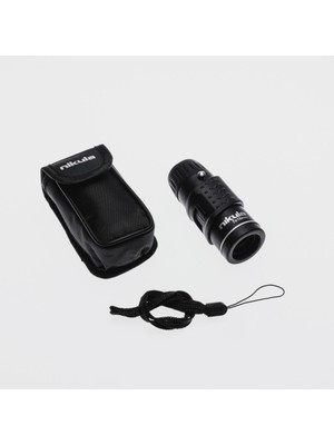 Uravas Store 7 x 18 Avuç Içi Kauçuk Kaplamalı Hd Optik Cepte Taşınan Mini Monoküler Dürbün