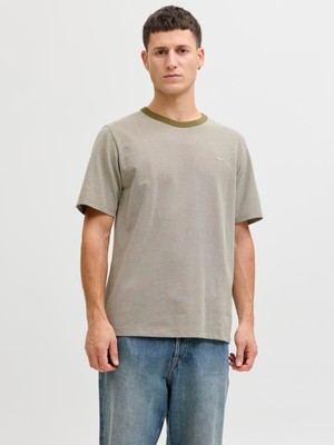 Jack & Jones Jprblualves Ss Tee Ln Olive