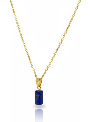 Poros Store Lapis Lazuli Doğal Taş Kolye