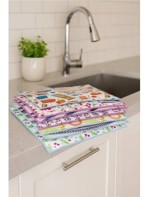 Renas Store 3 Adet Mikrofiber Kurutma Bulaşık Altlığı