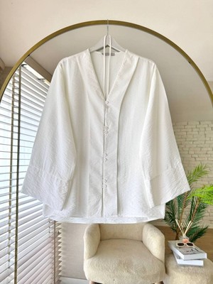 Salisburys Molly Nely Kadın Kimono Şık Gömlek