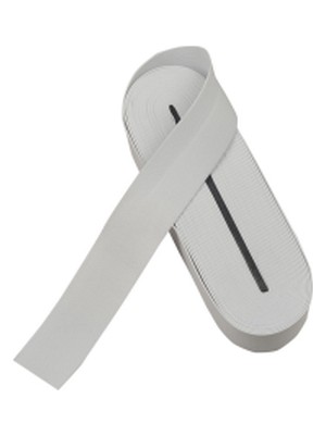 İlk El Grup Beyaz - 4cm Paça Lastik Yassı Geniş 10MT (4887)
