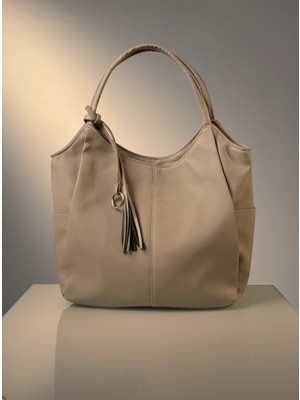 Aura Collection Online Colette Büyük Boy Fermuarlı Omuz Çantası