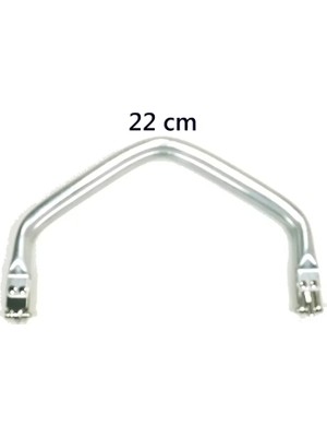 Zenvia Gizli Metal Çanta Bursu – 22 cm - Metal Çanta Aparatı Çanta Aksesuarı