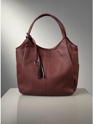 Aura Collection Online Colette Büyük Boy Fermuarlı Omuz Çantası