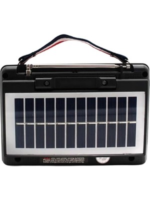Uravas Store KTF-1428 Nostaljik Solar Enerjili Bluetooth Speaker – Radyo, Sd/usb Mp3 Çalar, Güçlü Taşınabilir Ho