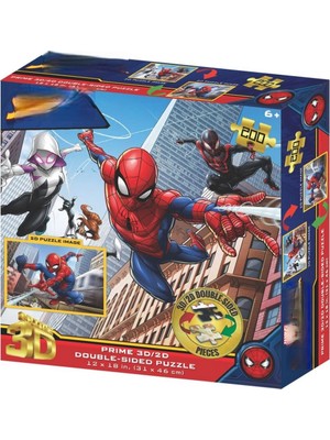 Uravas Store Mey Ithalat® Prime 3D Çift Taraflı Puzzle 200 Parça