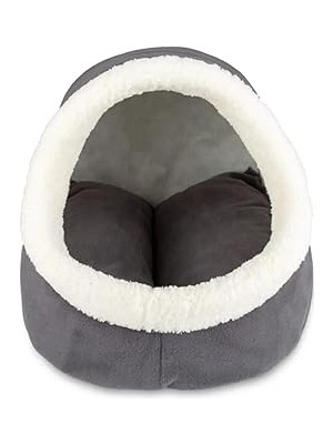 Uravas Store Bypet Alaska Kedi Yuvası Yıkanabilir, Gri