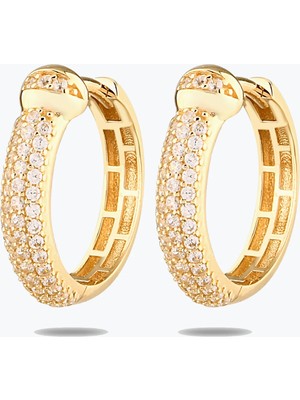 Goldium Jewellery Taşlı Küpe