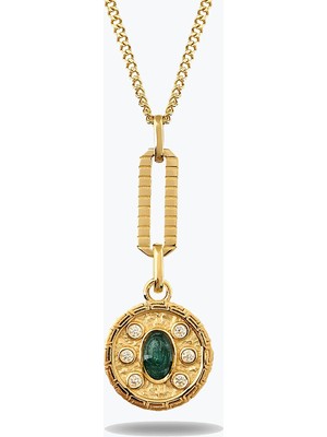Goldium Jewellery Tasarım Madalyon Kolye