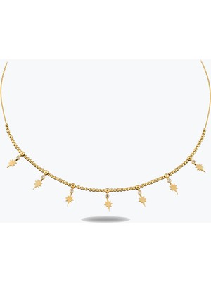 Goldium Jewellery Taşlı7 Kutuplar Kolye
