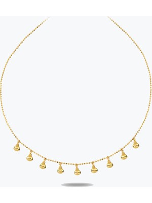 Goldium Jewellery Altın 9 Damlalar Kolye