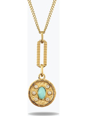 Goldium Jewellery Tasarım Madalyon Kolye