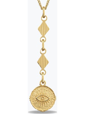 Goldium Jewellery Tasarım Göz Damga Kolye