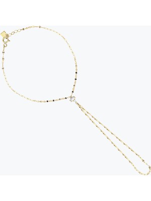 Goldium Jewellery Minimal ve Baget Taşlı Şahmeran