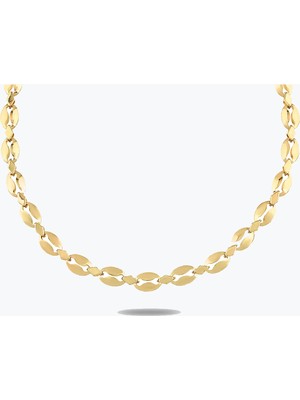 Goldium Jewellery Altın Rich Kolye