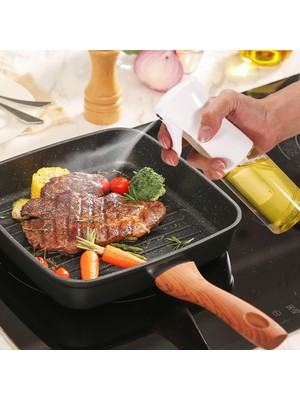 Kaia Life 210 ml Li Sprey Cam Yağ Limon Sos Spreyi Yağ Şişesi Airfryer- Ta  Yağdanlık