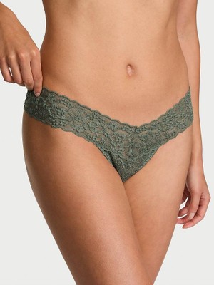 The Lacie Blossom Dantelli Tanga - (Tek Renk)