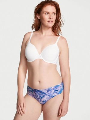 No-Show Lazer Kesim Tanga - Lucky Lilac Soft Marble