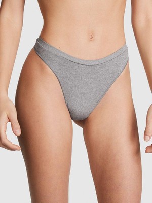 Pink Seamless Hiphugger Külot - Gri Kırçıllı