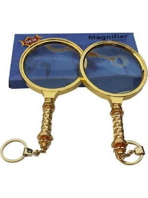 Kaia Life 5X90MM Tüm Metal Altın Renkli, Hediye Büyüteç,optik Lensler ile Çinko Alaşım Metal Çerçeve