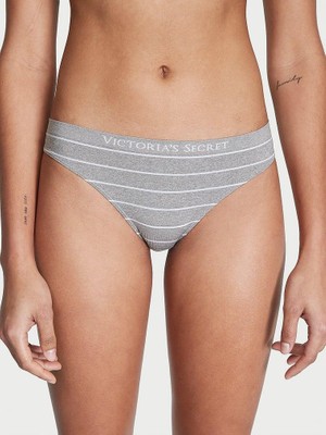 Seamless Seamless Tanga - Gri Çizgili