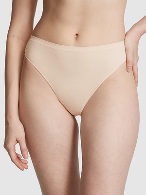 Pink Seamless Brazilian Külot - Marzipan