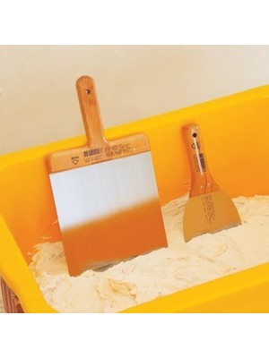 Kaia Life Dekor 006 Macun Ispatulası 12 cm Ahaşap Saplı