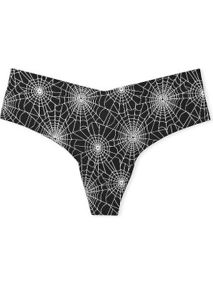 Pink Lazer Kesim Tanga - Desenli