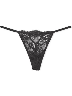 Dream Angels Twinkle Fiyonk Dantelli V-String Külot - (Tek Renk)
