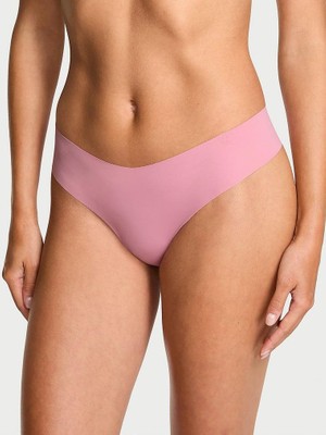 No-Show Lazer Kesim Tanga - Pembe