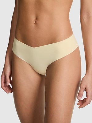Pink Lazer Kesim Tanga - Uçuk Sarı