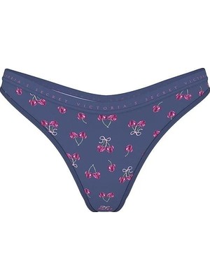 Victoria's Secret Derin Bacak Kesimli Scoop Tanga - (Tek Renk)
