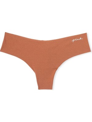 Pink Lazer Kesim Tanga Külot - Karamel