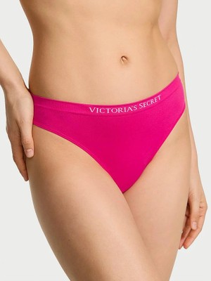Seamless Seamless Tanga - Sıcak Pembe