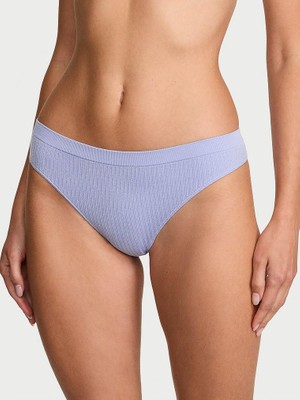Seamless Seamless Ince Ribanalı Tanga - Açık Lila
