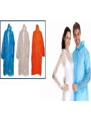 Kaia Life Tek Kullanımlık Çıtçıtlı Yağmurluk
