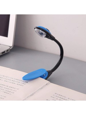 Kaia Life Okuma Işığı LED Booklight Kıskaçlı Pilli Model LED Işık