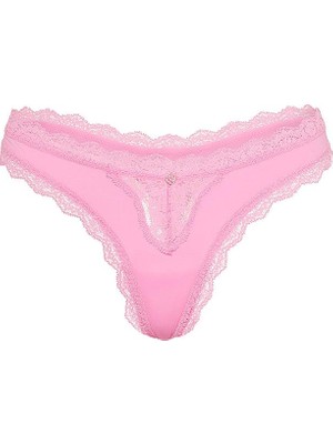 Dream Angels Dantelli Tanga - Toz Pembe