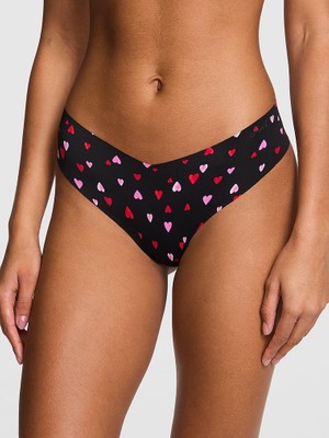 Pink Lazer Kesim Tanga - (Tek Renk)
