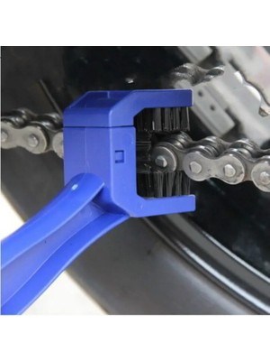 Kaia Life Motorsiklet &amp; Bisiklet Zinciri Temizleme Fırçası Çift Taraflı